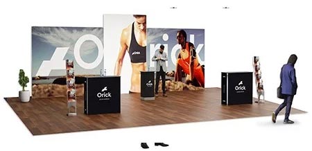 Accessoires pour stand PVC modulaire Accessoires pour stand PVC modulaire